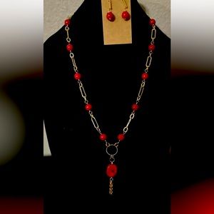 Beautiful Set!! Necklace And Earrings